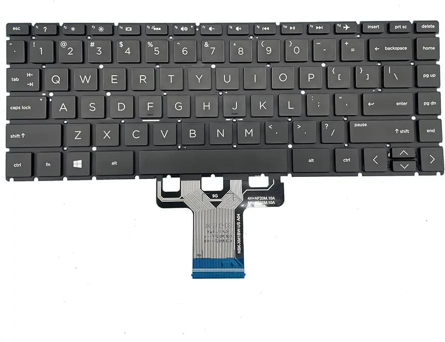 Keyboard Laptop HP Pavilion 14-CE 14-CK 14-CD 14-CM 14-DG 14-DH 14-DQ 14s-DQ 240 245 246 G7 Pavilion X360 US L23241-001
