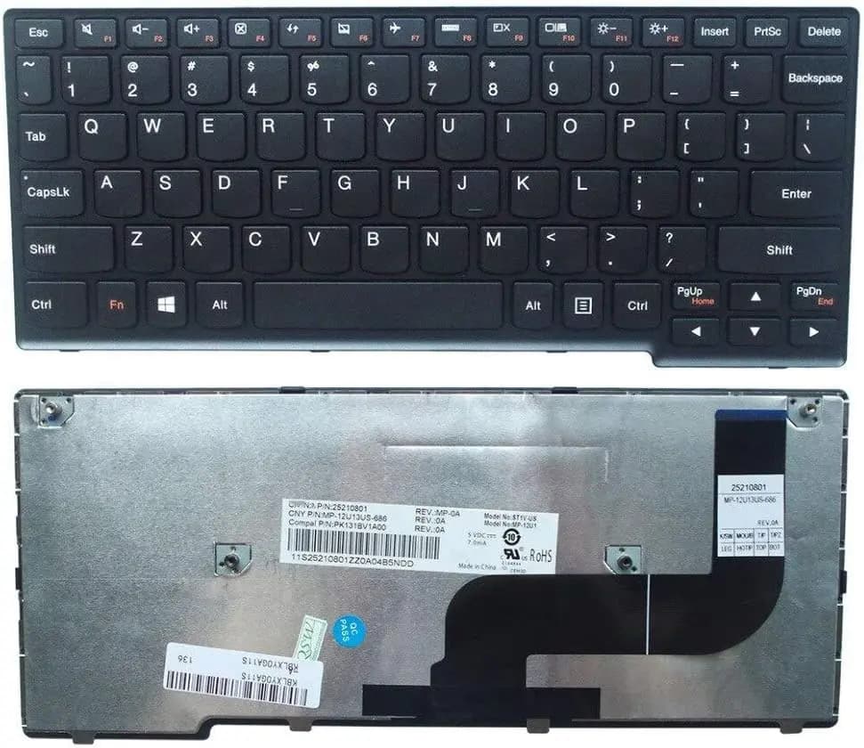 Keyboard Laptop Lenovo Ideapad Yoga11S Yoga 11S-ITH Yoga11S-IFI 25210861 11S25210831