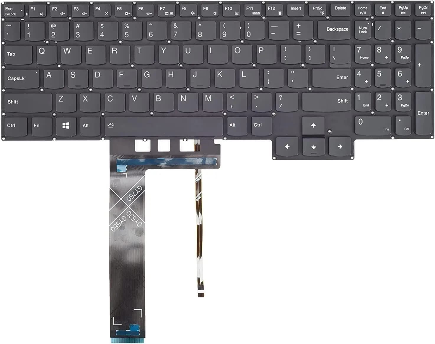Keyboard Laptop Lenovo Legion 5 15ARH05H 5-15ARH05 5-15IMH05 5-15IMH05H, Legion 5-17ARH05H 5-17IMH05 5-17IMH05H Game Laptop
