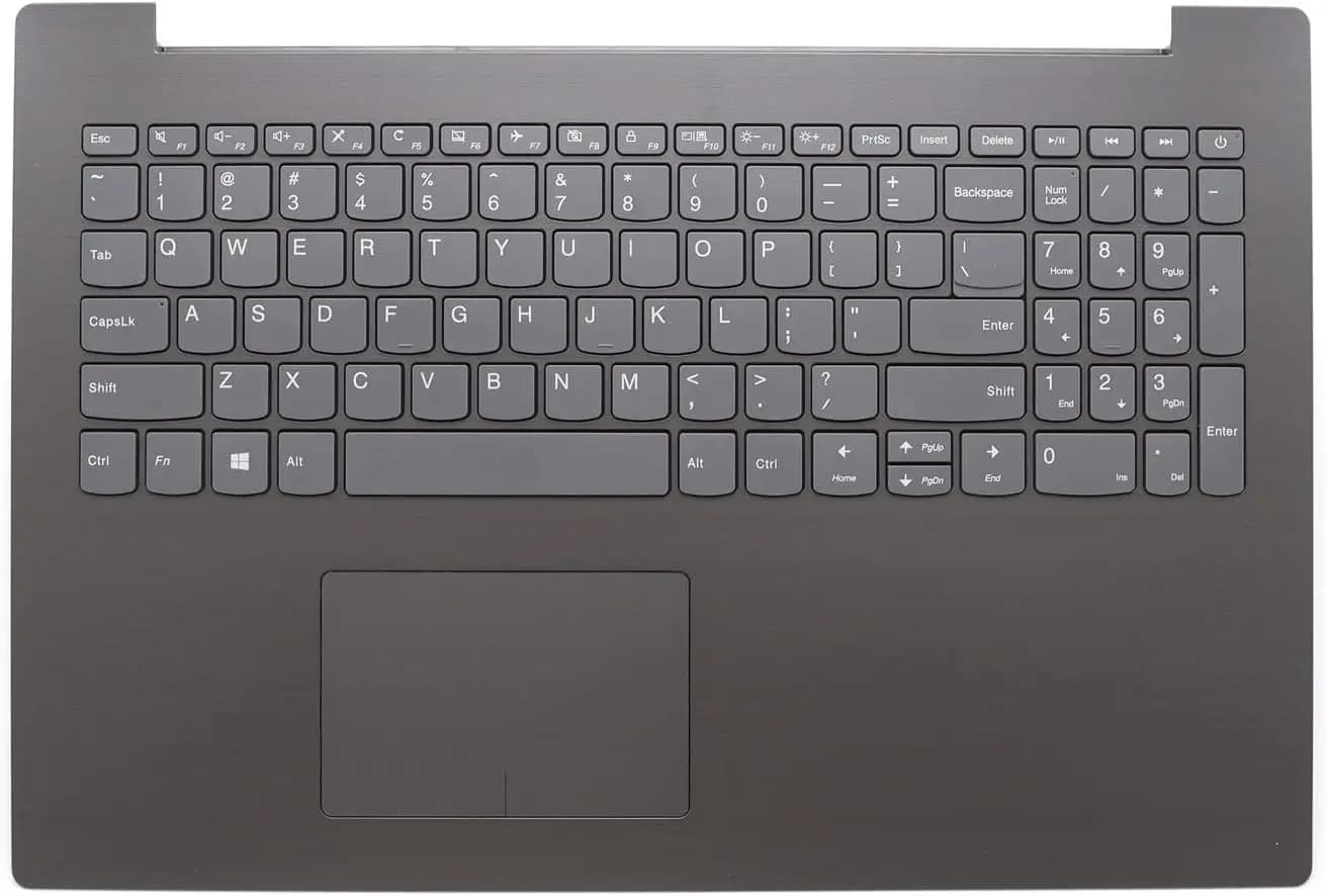 Housing Palmrest Lenovo Ideapad 320-15ISK Cover with Keyboard , Touch Pad AP13R000310 Gray