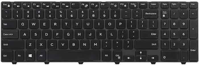Keyboard Laptop Dell Inspiron 15 5542 5543 5545 5547 5548 5555 5552 5557 5558 5559 PK1313G1B00