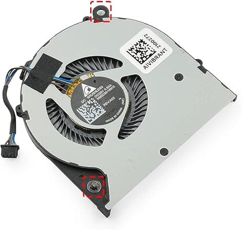 CPU Cooling Fan for HP EliteBook 745 G3 G4, 840 G3 G4, 848 G3 G4, 821163-001, NS65C00-14M16 DC05V 0.50A