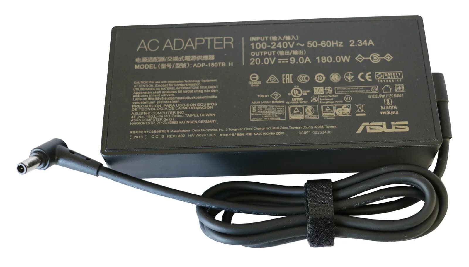 AC Adapter Asus ADP-180TB H 180W Gaming Laptop Fit for Asus ROG Zephyrus G GA502 GA502D GA502DU Gaming Laptop.