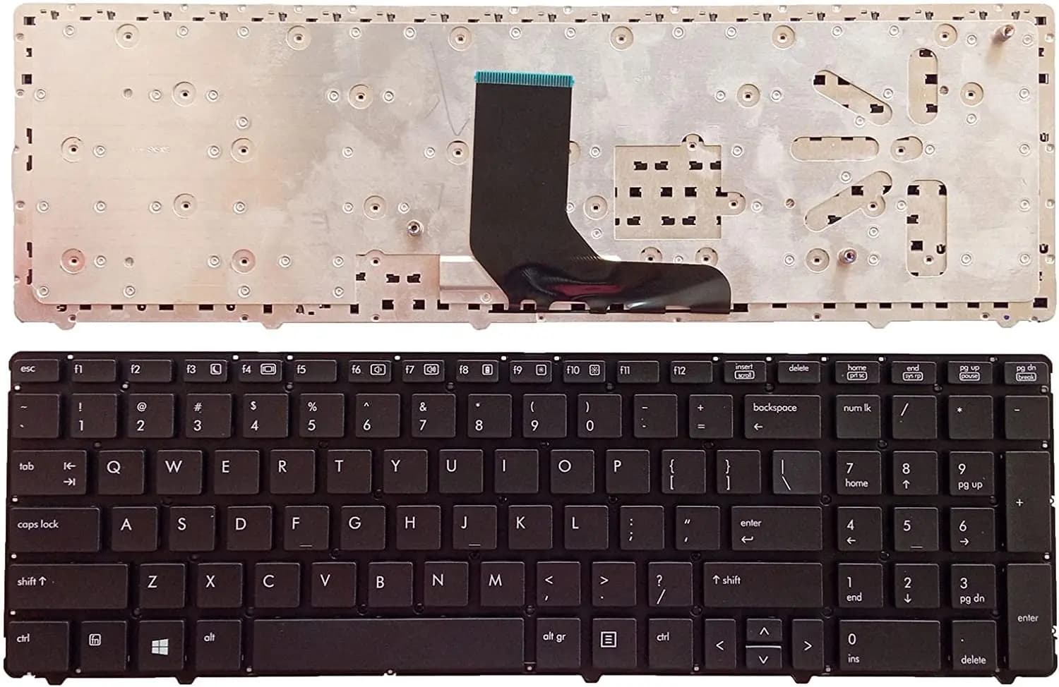 Keyboard Laptop HP Elitebook 8560p 8760p 8570p Probook 6560b 6565b 6570 641181-001