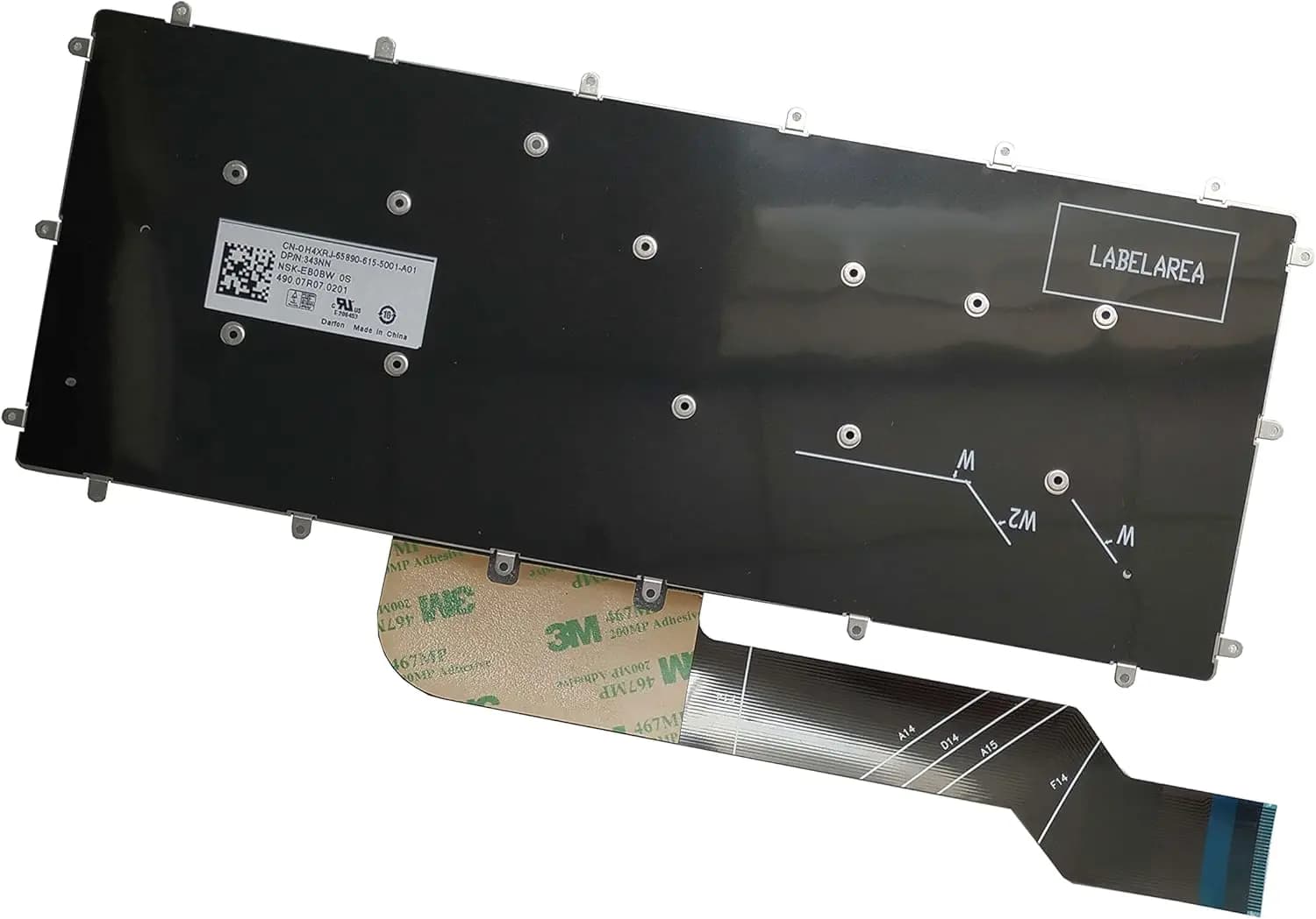 Keyboard Laptop Dell Inspiron 15 5578 7560 7569 7570 7572 7573 7579 00HTJC