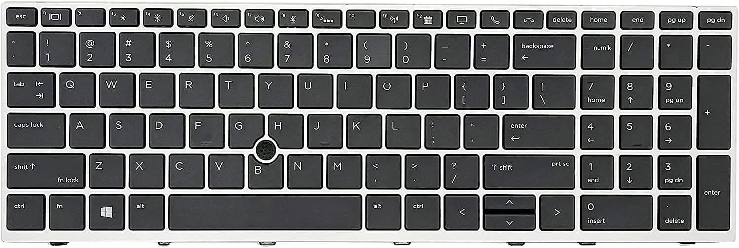 Keyboard Laptop HP Elitebook 745 G5 745 G6 840 G5 846 G5 840 G6 846 G6,ZBook 14u G5,14u G6 L45090-B31 L45090-001 2B-BBU01Q100 2B-ABU07Q100
