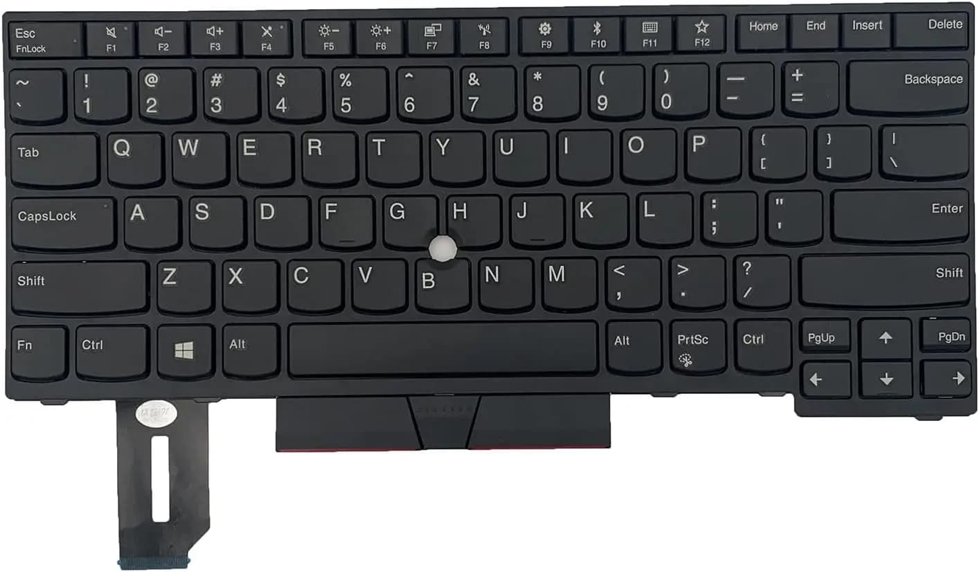 Keyboard Laptop Lenovo Thinkpad E480 E485 T480s L480 L380 T490(Without Red Pointe)