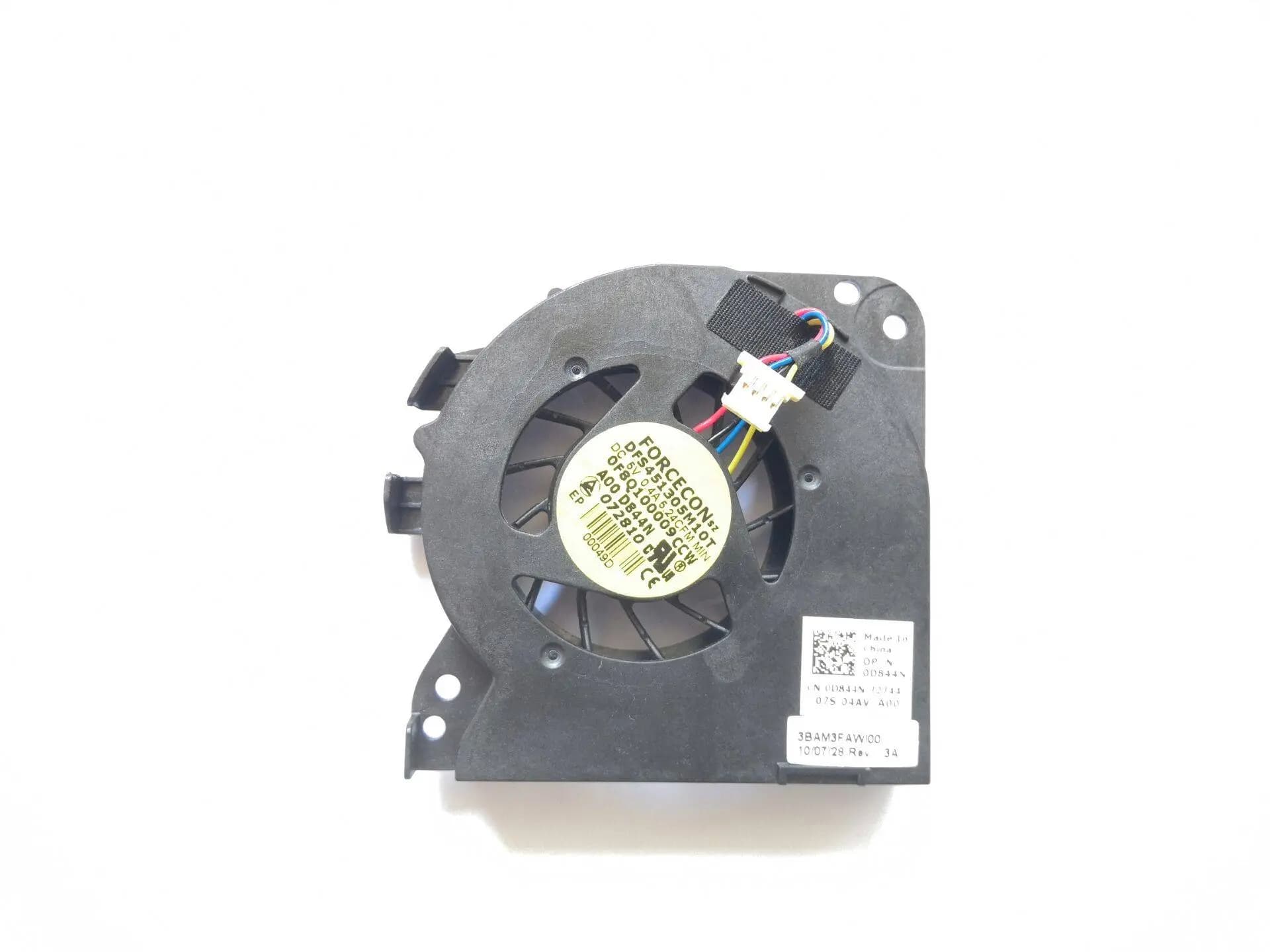 CPU Cooling Fan Dell Vostro 1220 P03S V1220 DFS451305M10T 0F8Q100009 3BAM3FAWI00 CN-0D844N D844N