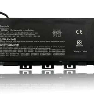 LAPTOP BATTERY KC04XL for HP Envy X360 13-AG 13M-AQ 13-AH 13-AH1006TX 13-AQ1013TX 5HS55PA Series L08496-855 L08544-2B1 TPN-W133 TPN-W136 L08544-1C1 HSTNN-IB8K 15.4V 53.2Wh 3454mAh 